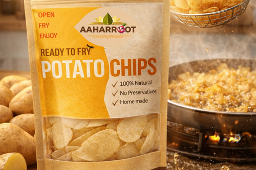 200g,100g Potato Chips Combo ( ready to fry)